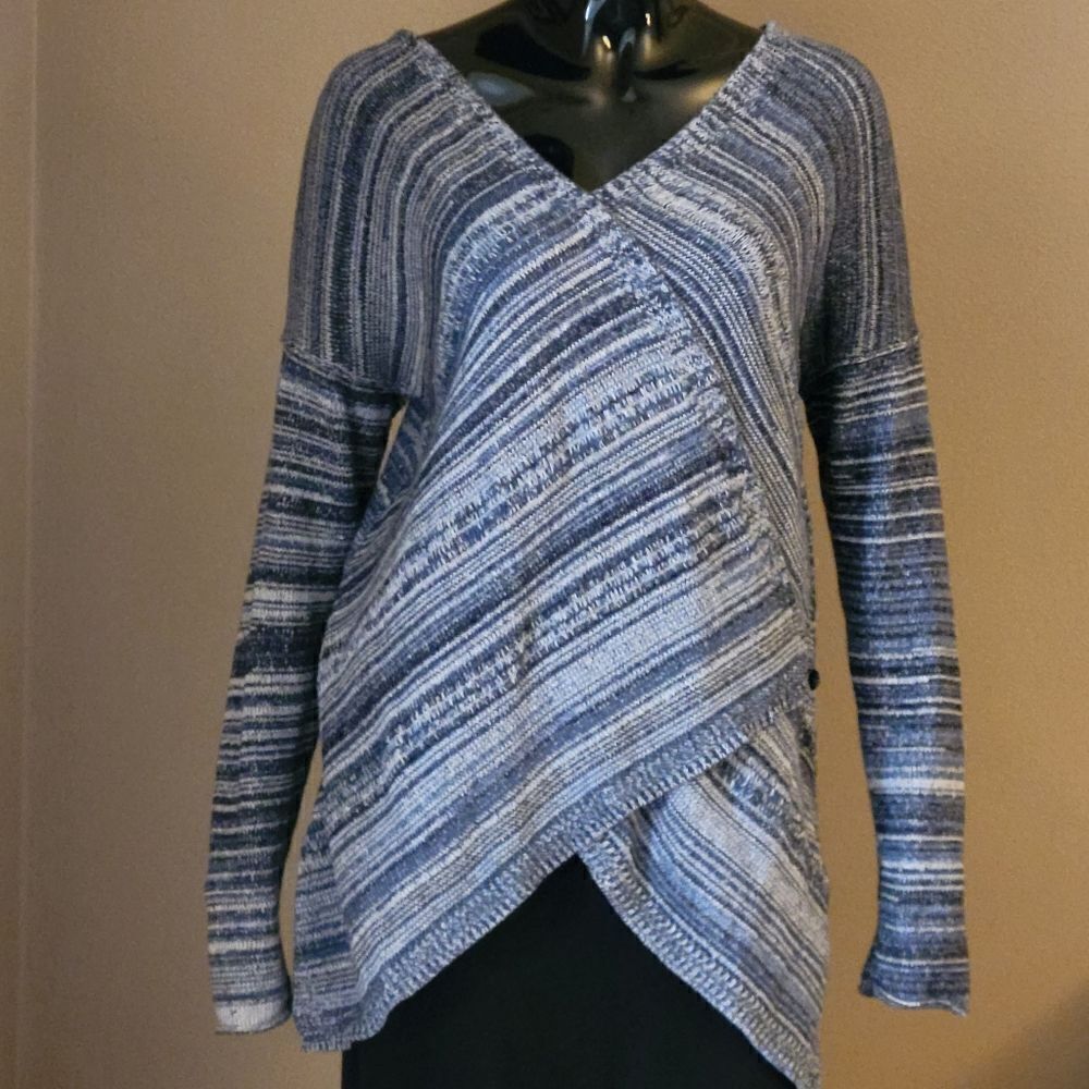 Eddie Bauer Cotton Wrap Sweater Size Medium